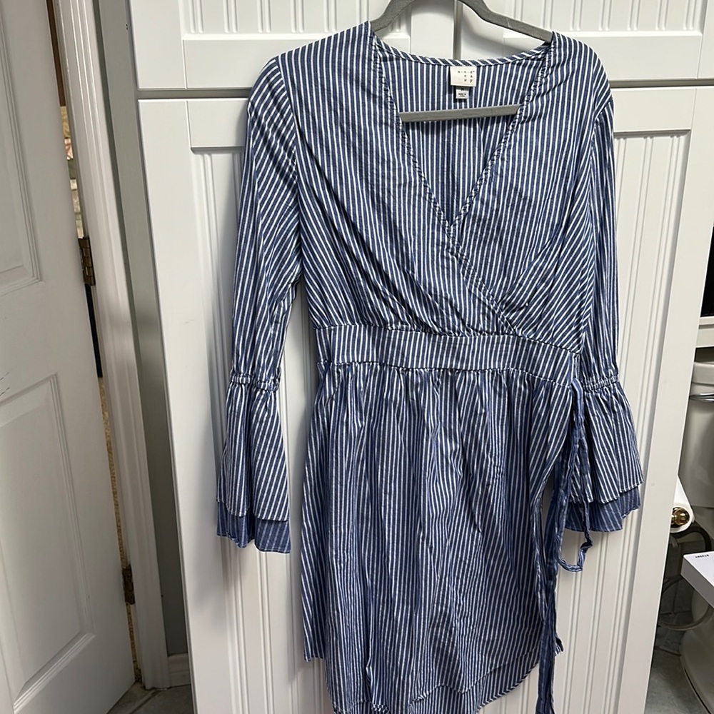 Cutie blue stripe dress